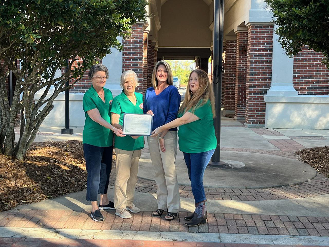 PR FDOT Received Award from FFGC Chipley Bugle