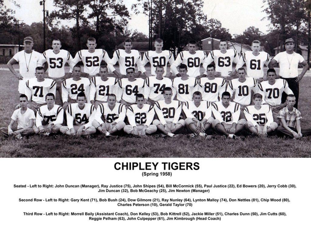 Chipley Tigers 1958
